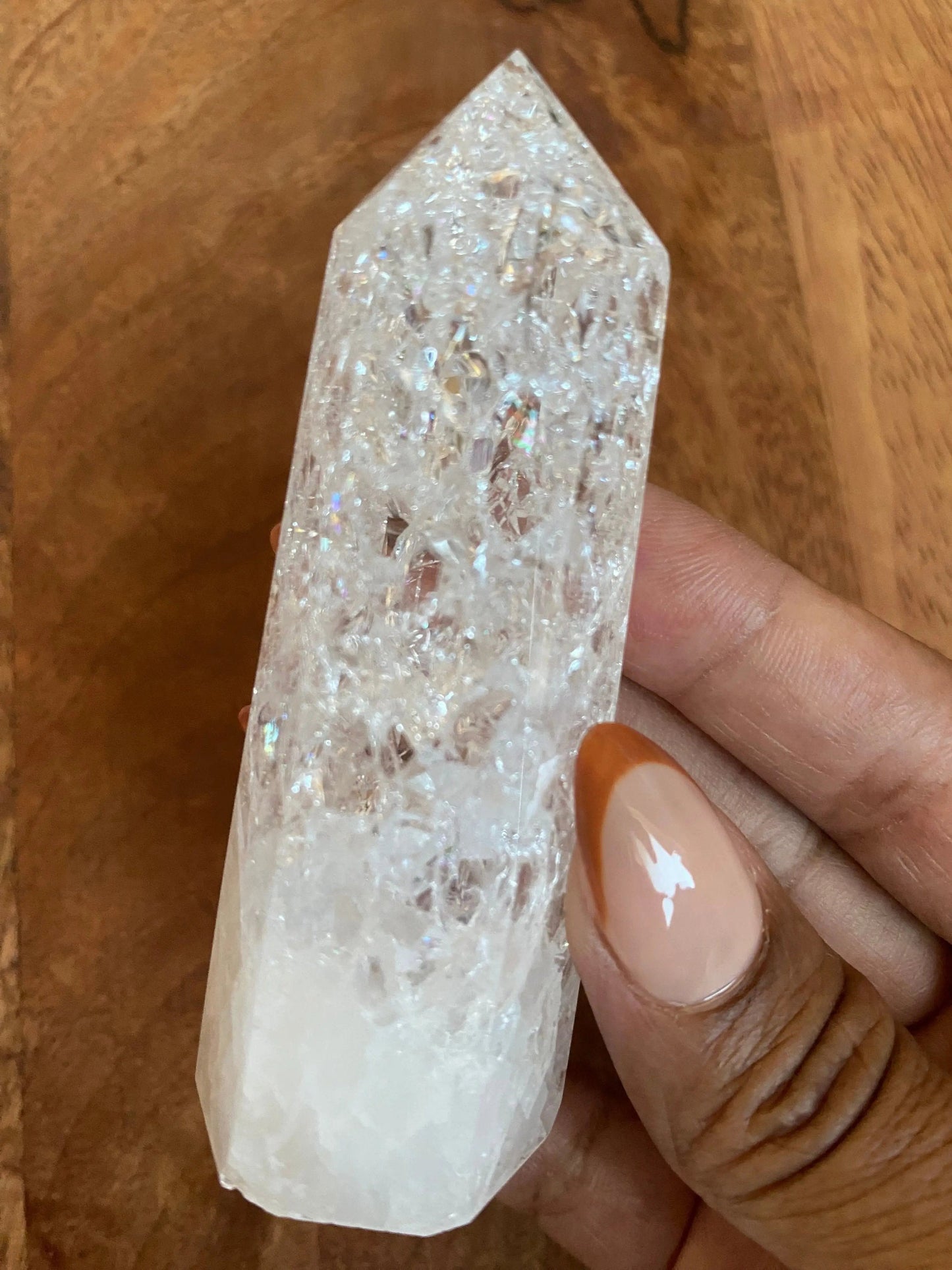 Crackle quartz towers Empress Embodiment