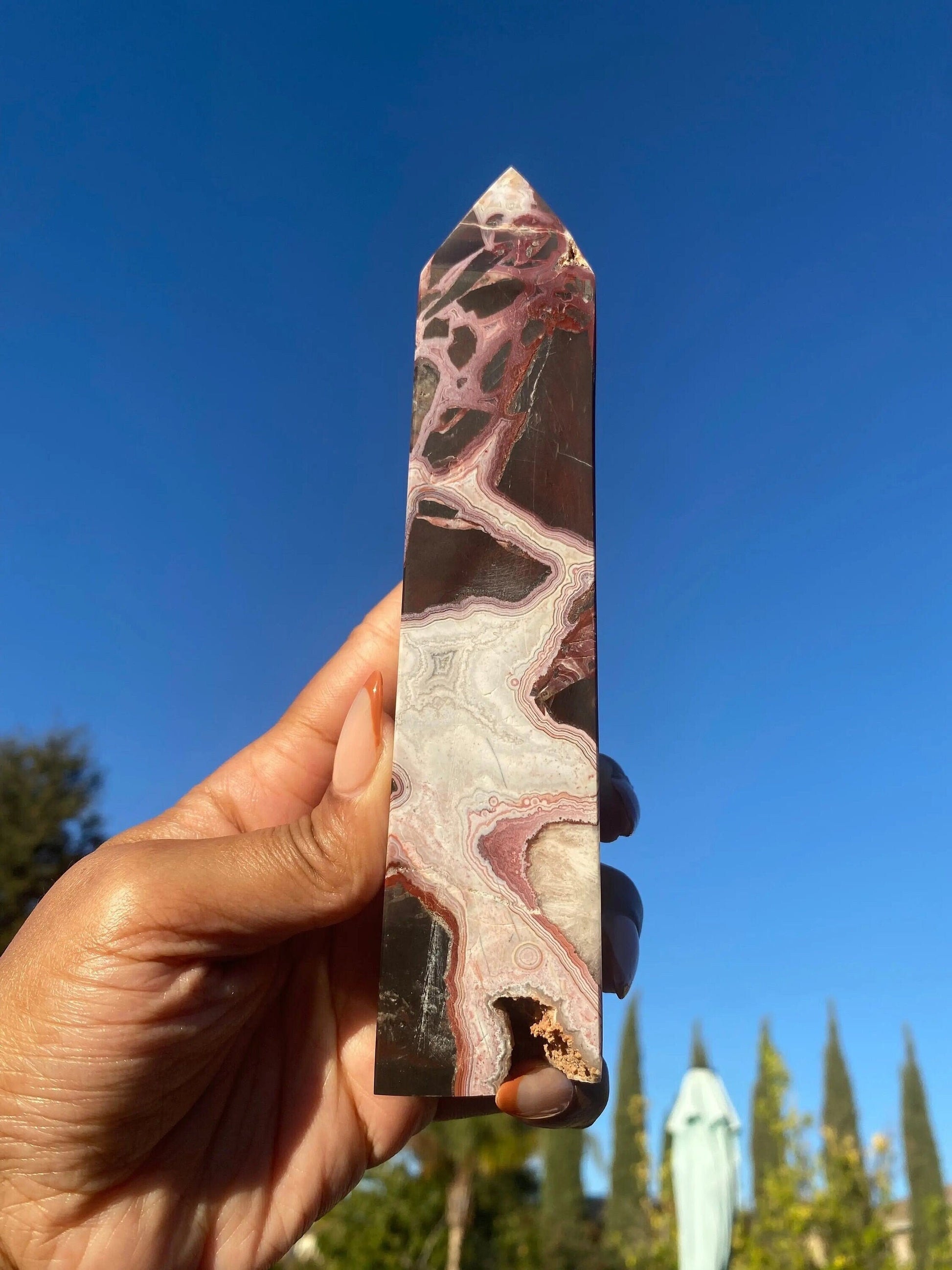 Mexican crazy lace agate Empress Embodiment