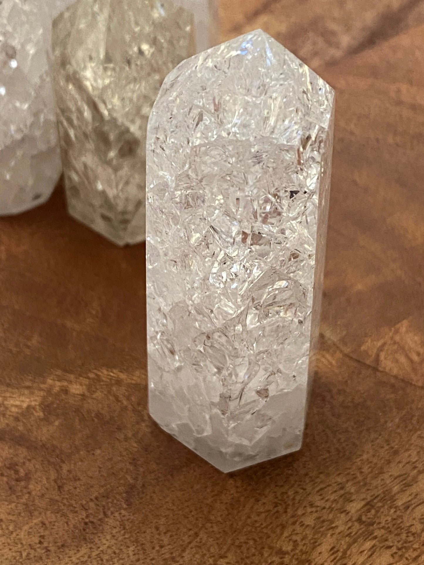 Crackle quartz towers Empress Embodiment