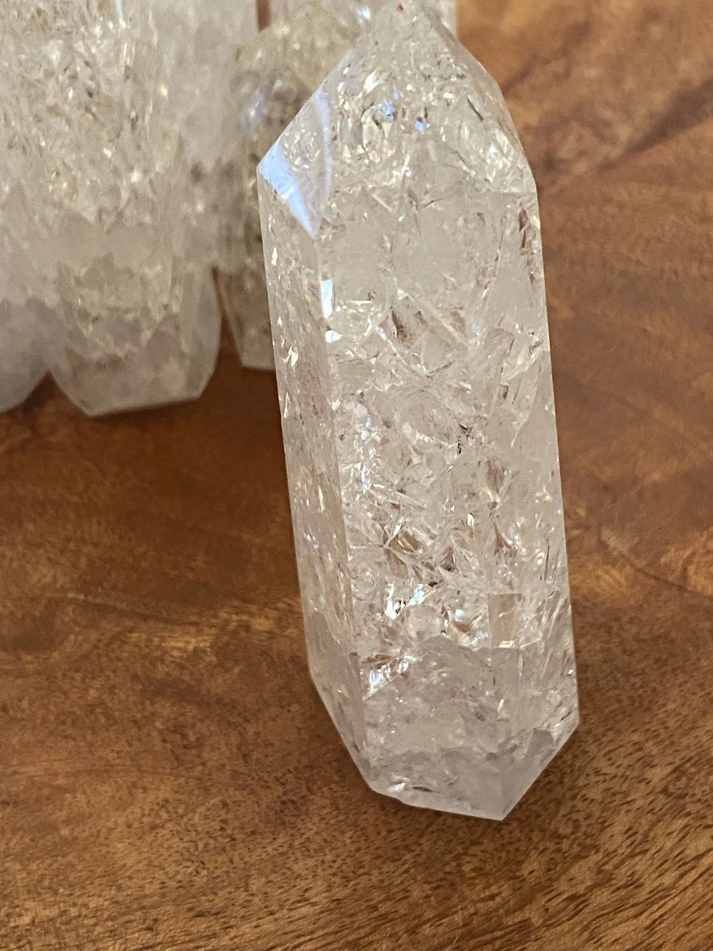 Crackle quartz towers Empress Embodiment