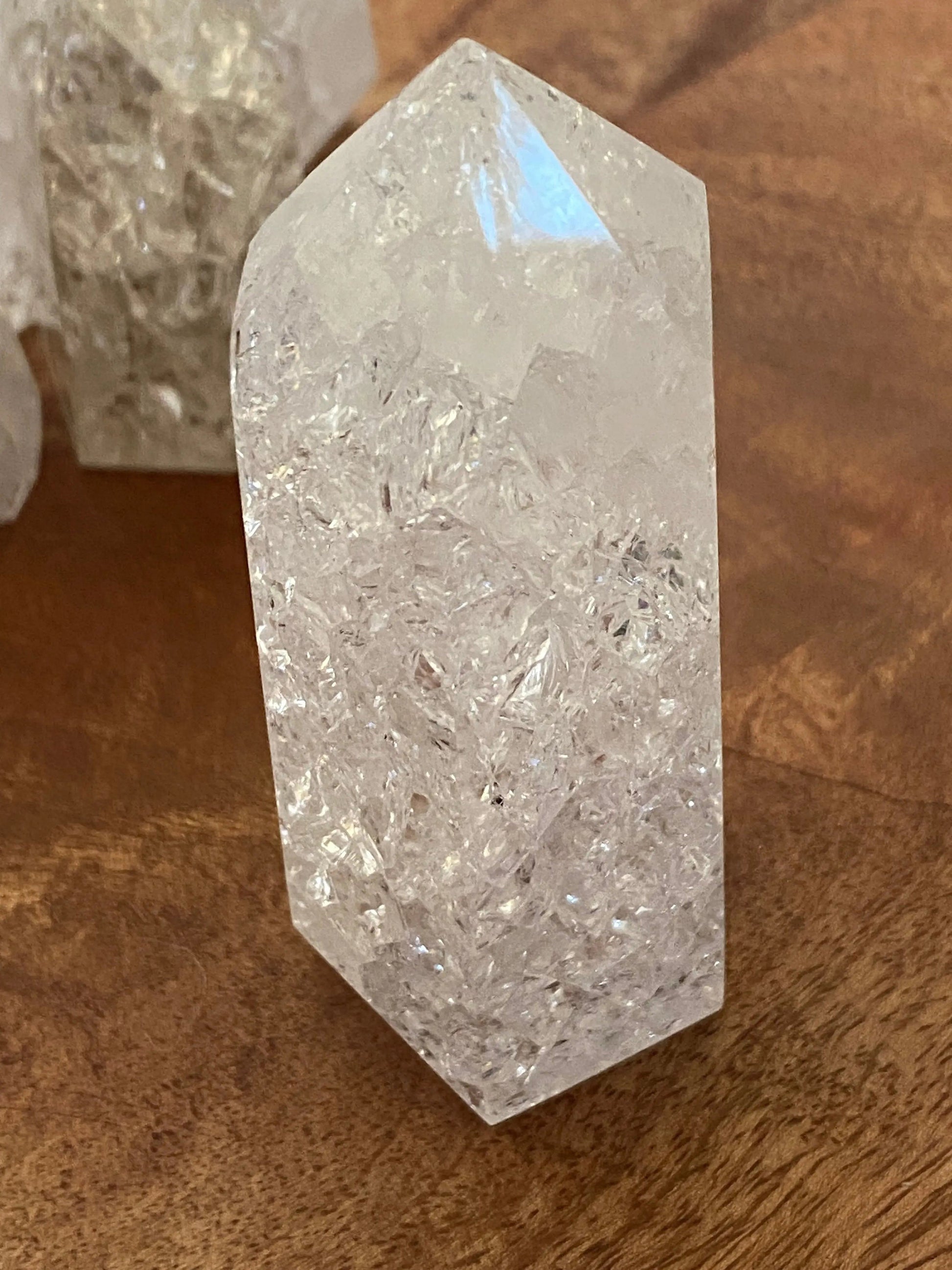 Crackle quartz towers Empress Embodiment