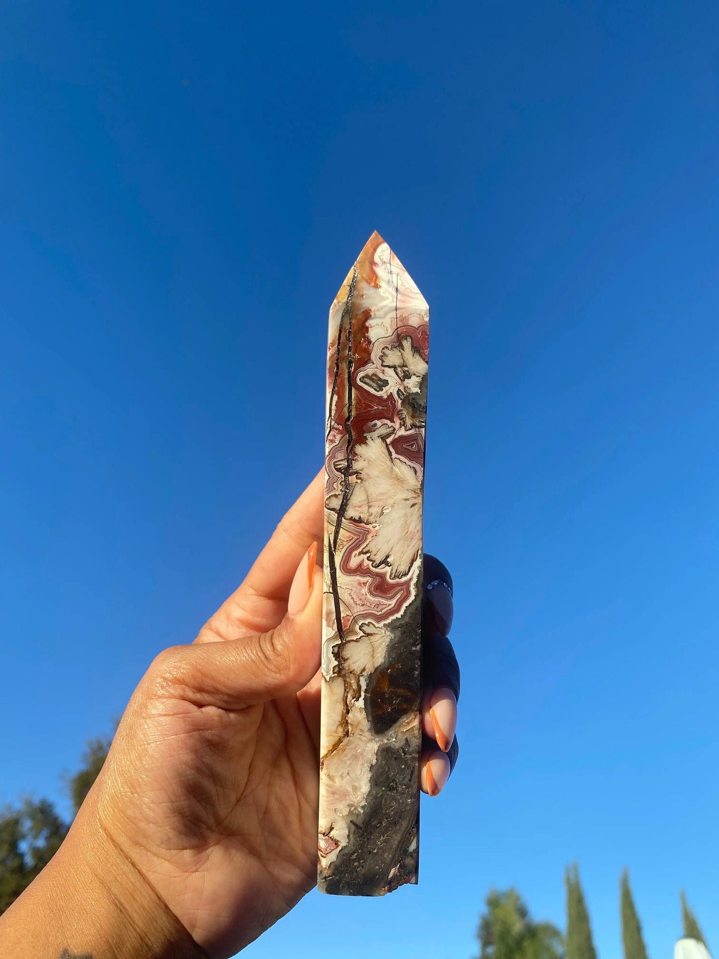 Mexican crazy lace agate Empress Embodiment