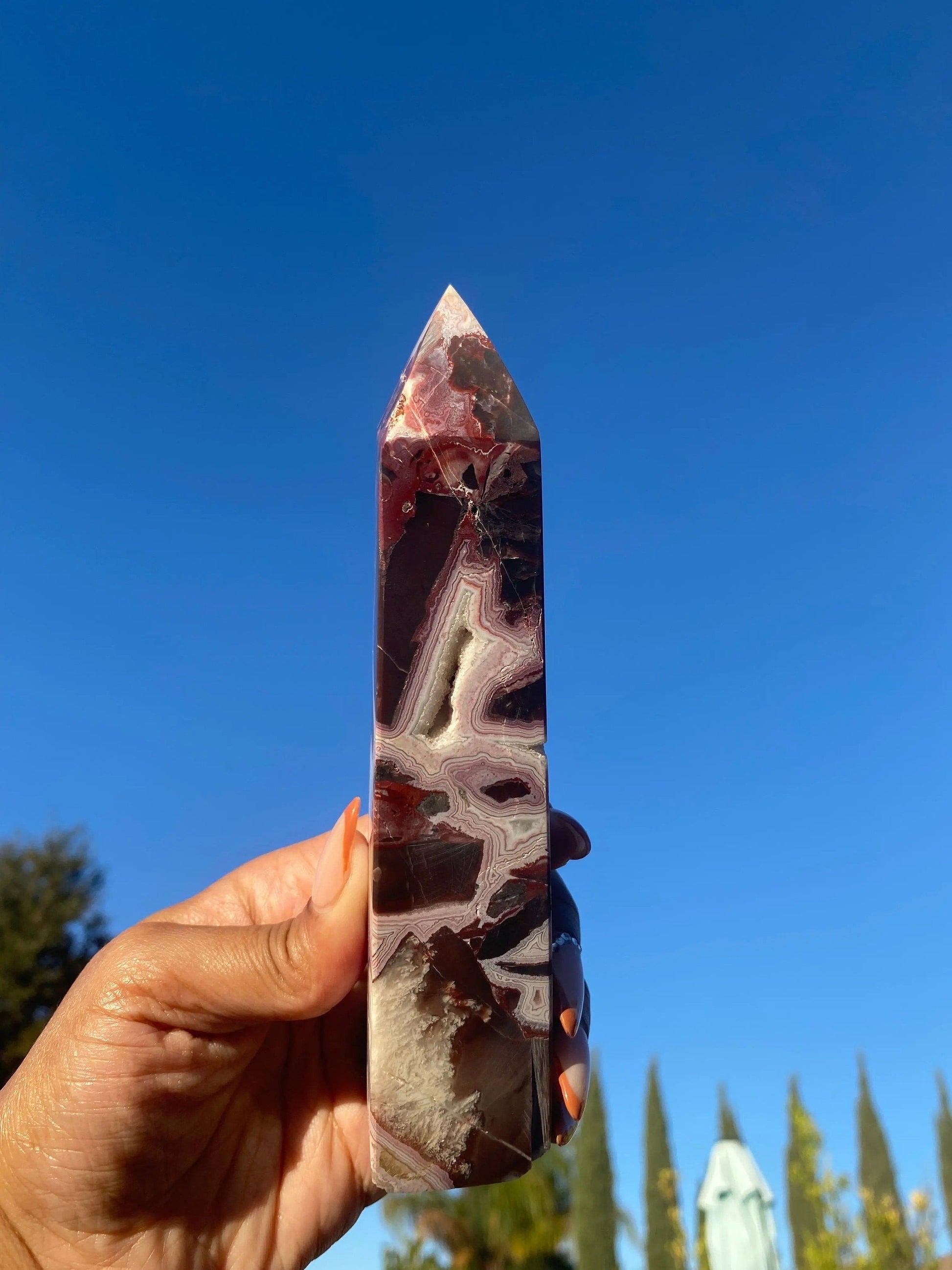 Mexican crazy lace agate Empress Embodiment